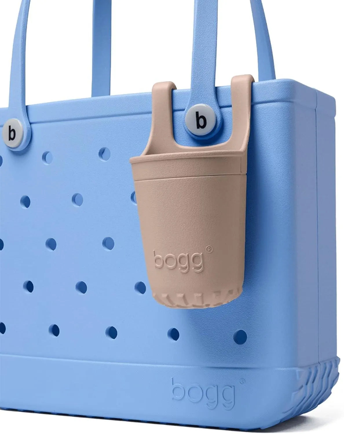 BOGG Bevy – Cup & Water Bottle Holder, Organizer – 4in L x 3.5in W x 5.25in H – Drink Accessory fits All Bogg Bags – Lightweight, Washable, Durable – All Purpose EVA – Beverage, Keys, Phone, Snacks(Mushroom)