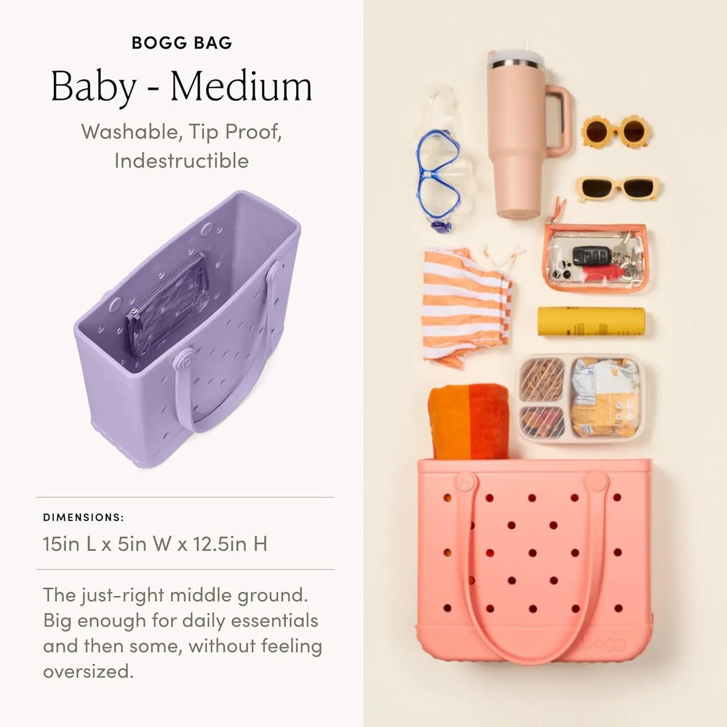 Baby Bogg Bag(Lilac Shimmer)