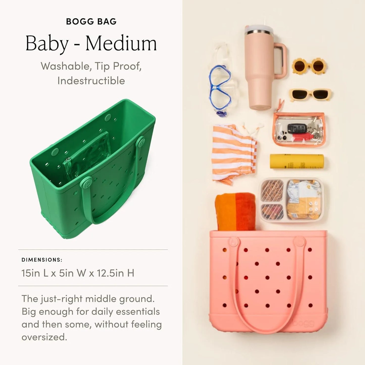 Baby Bogg Bag(Green With Envy)
