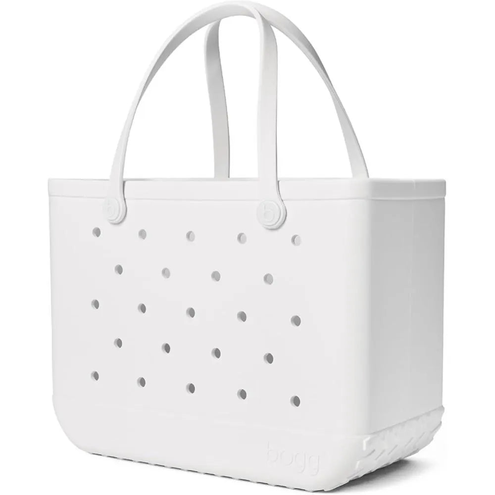 BOGG BAG Original Tote – Durable, Washable, Tip-proof – Beach, Pool, Boat, Work, Sports(For Shore White)