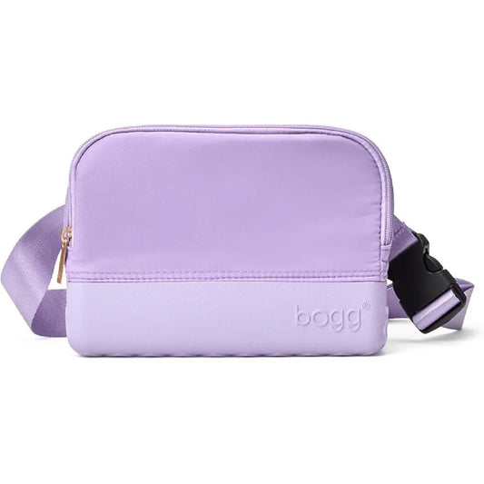 BOGG BAG – Belt Bag – I Lilac You a Lot – Small Crossbody Bag – 9in L x 3in W x 7in H – Zip Closure with Adjustable Strap – Durable Nylon Fanny Pack(I Lilac You a Lot)