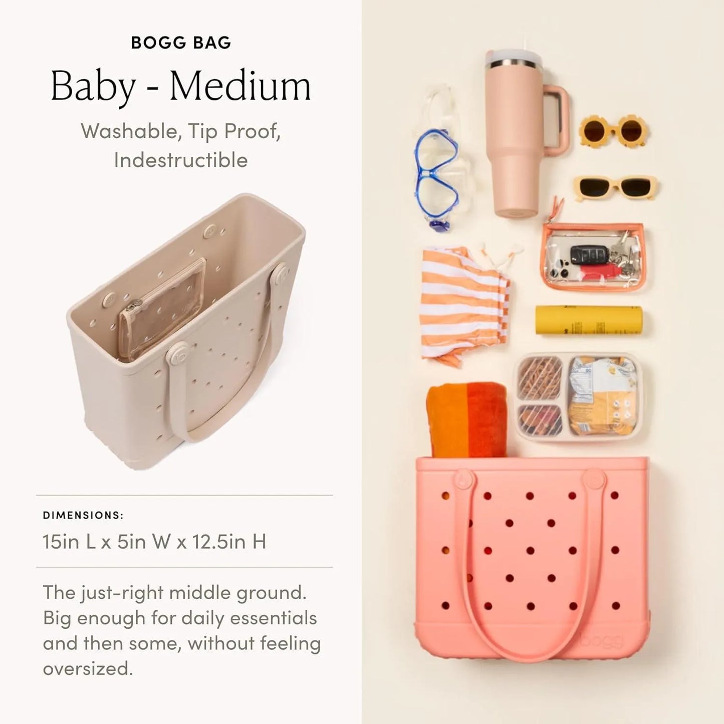 Baby Bogg Bag(Freshly Pressed Linen)