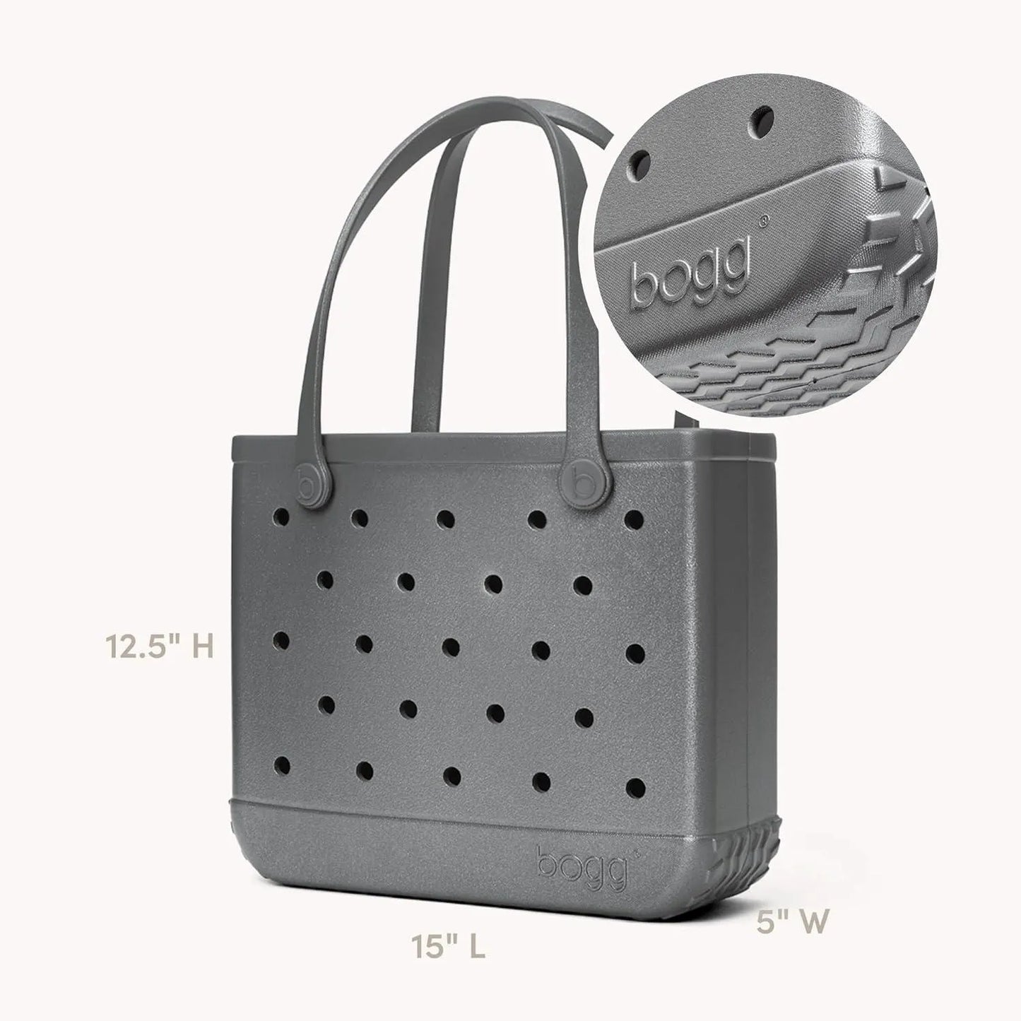 Baby Bogg Bag(Silver Shimmer)