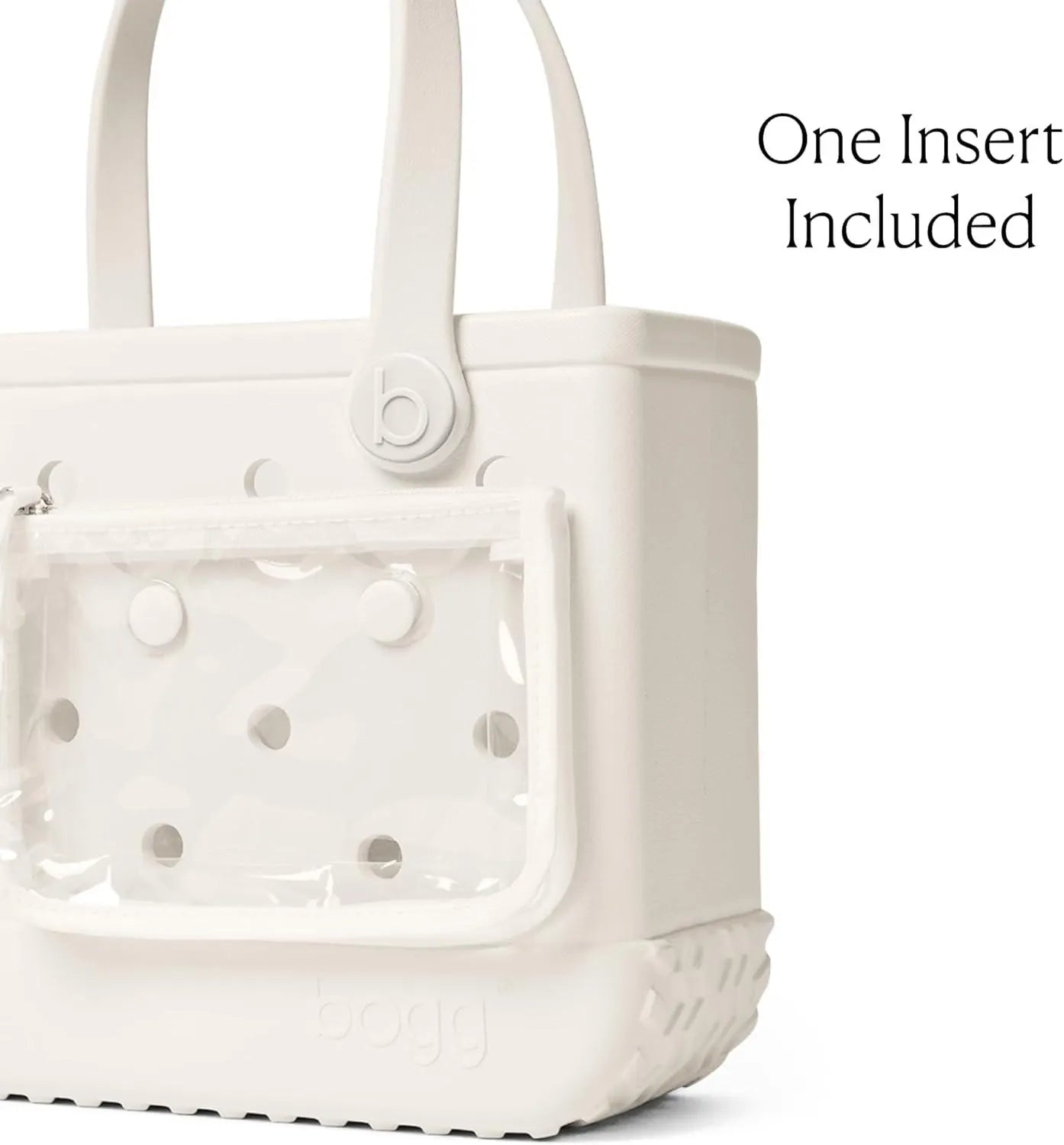 BOGG BAG Bitty Small Tote – 11” x 8.5” x 4.5” – Durable, Washable, Tip-proof – Beach, Pool, Boat, Work, Sports(Coconut)