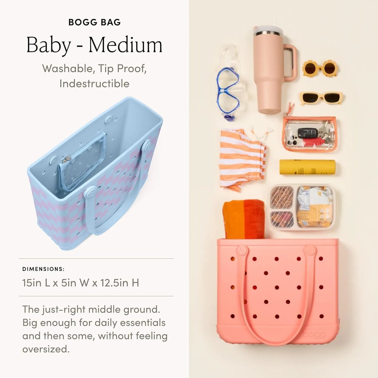 Baby Bogg Bag(Checker Out)