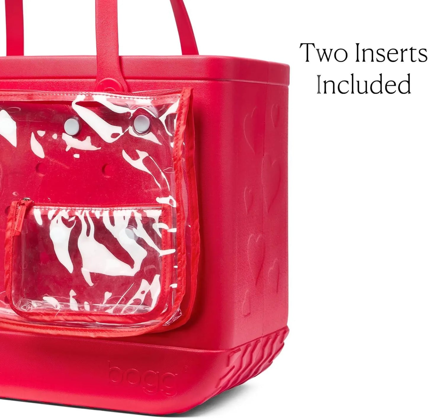 Original Bogg® Bag – Conversation Hearts BRIGHT RED