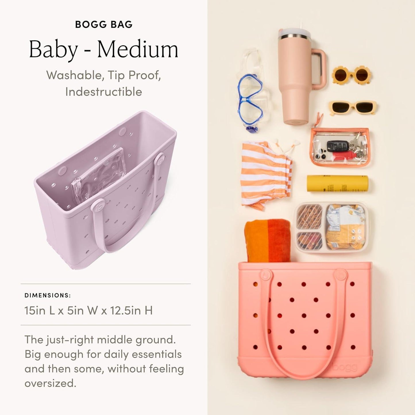 Baby Bogg Bag(Violet Orchid)