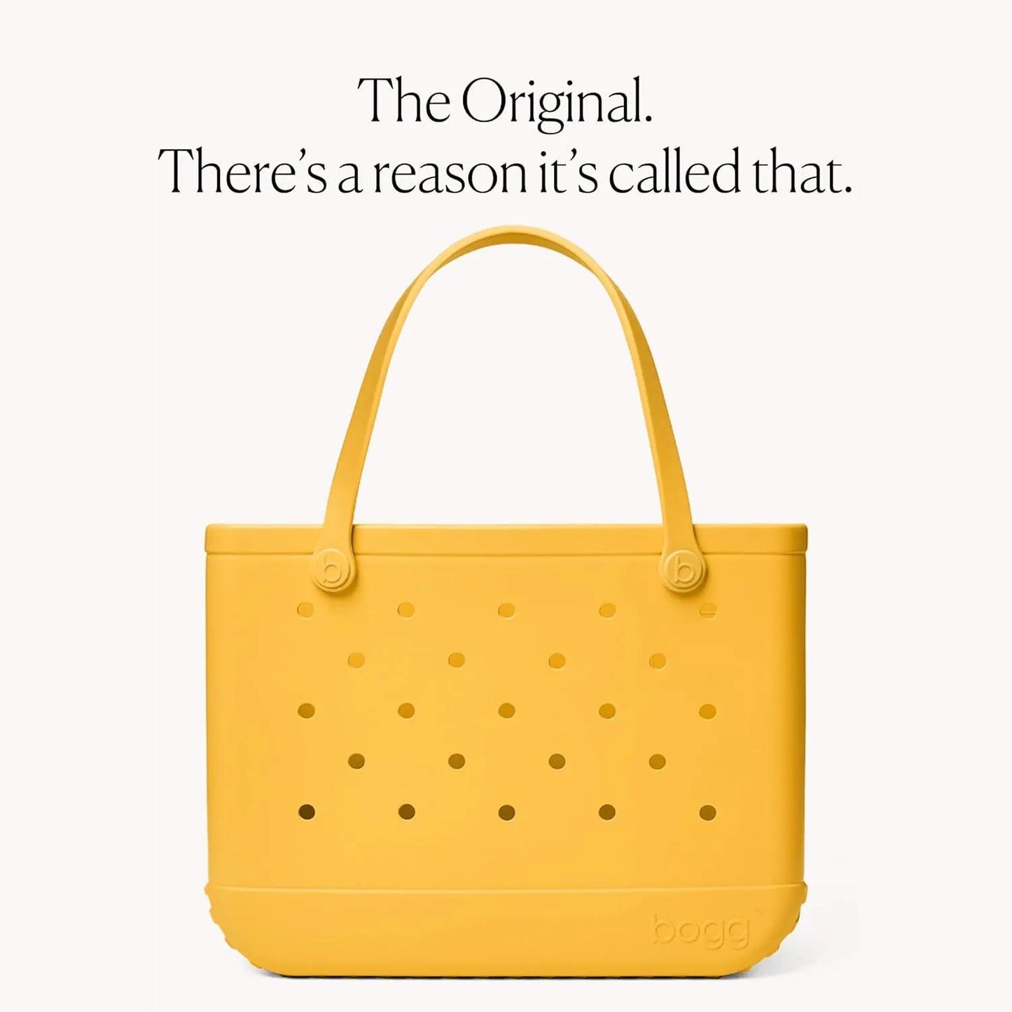 BOGG BAG Original Tote – Durable, Washable, Tip-proof – Beach, Pool, Boat, Work, Sports(Yellow-there)