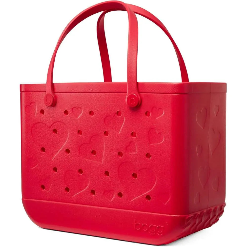Original Bogg® Bag – Conversation Hearts BRIGHT RED