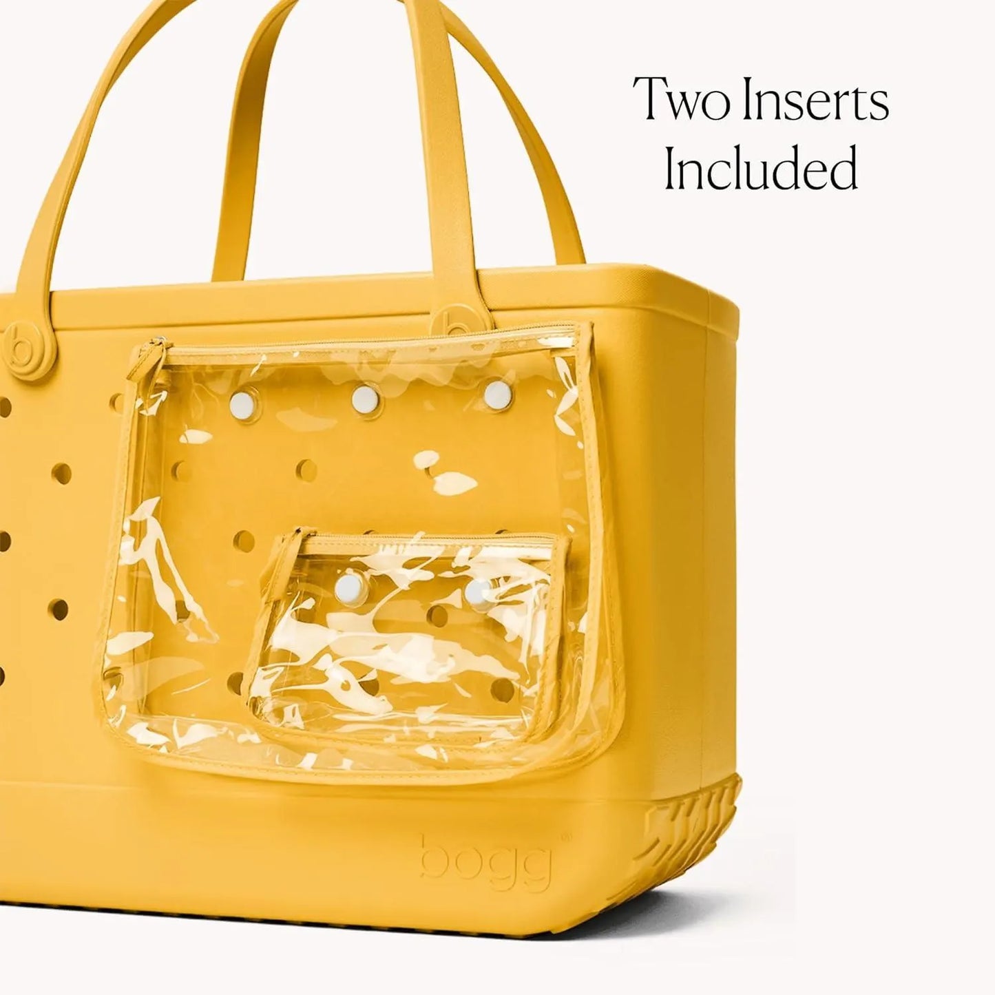 BOGG BAG Original Tote – Durable, Washable, Tip-proof – Beach, Pool, Boat, Work, Sports(Yellow-there)