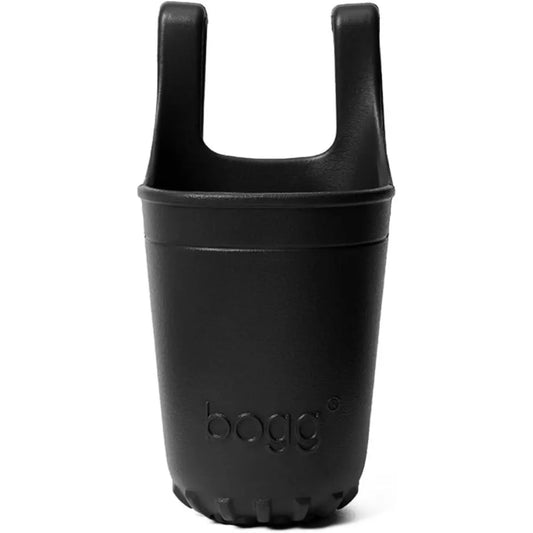 BOGG Bevy – Cup & Water Bottle Holder, Organizer – 4in L x 3.5in W x 5.25in H – Drink Accessory fits All Bogg Bags – Lightweight, Washable, Durable – All Purpose EVA – Beverage, Keys, Phone, Snacks(L.b.d. Black)