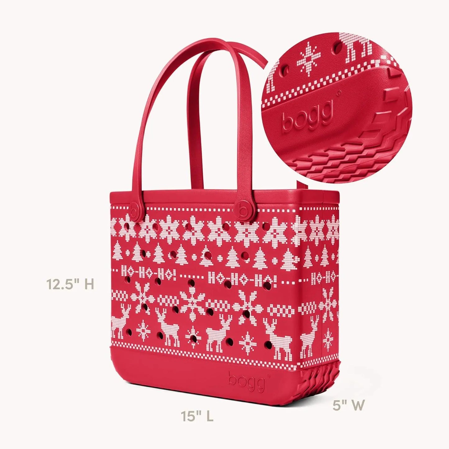 Baby Bogg Bag(Ugly Sweater – Red)