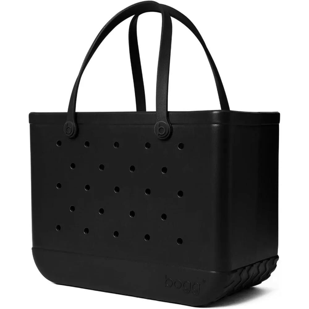 BOGG BAG Original Tote – Durable, Washable, Tip-proof – Beach, Pool, Boat, Work, Sports(Lbd Black)