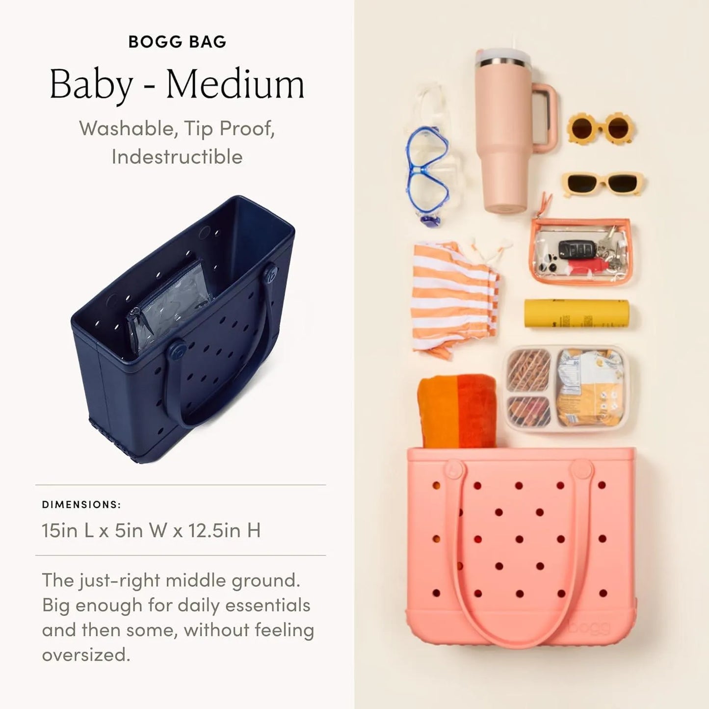 Baby Bogg Bag(You Navy Me Crazy)