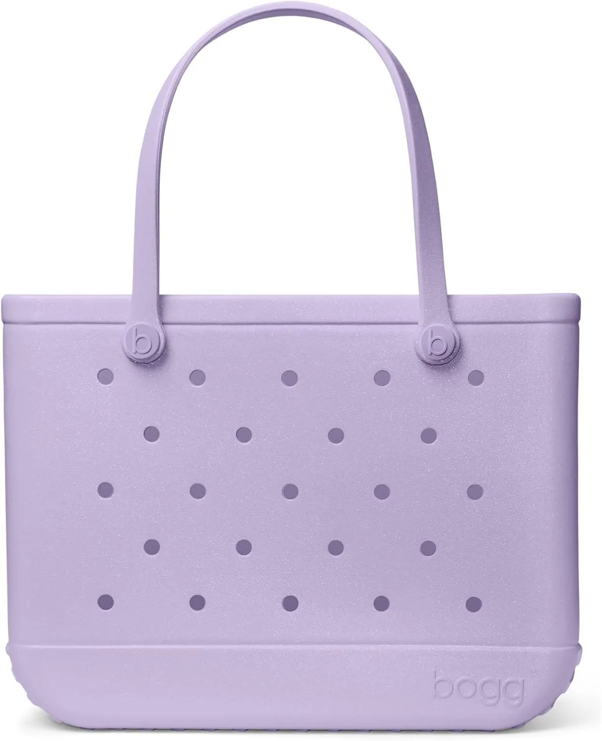 BOGG BAG Tote Durable, Washable, Tip-proof – Beach, Pool, Boat, Work, Sports(Lilac Shimmer)