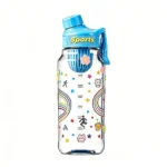 Large Gym Water Jug Motivational Hydration Tracker Cup