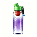 Kawaii Cartoon Straw Tumbler Lightweight School Cup